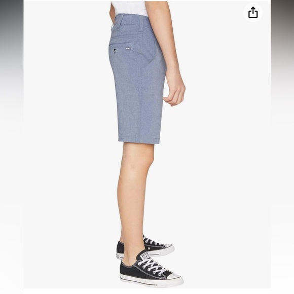 Hurley NWT Youth Hybrid Shorts in Midnight Navy Large 14-16 - Picture 3 of 11